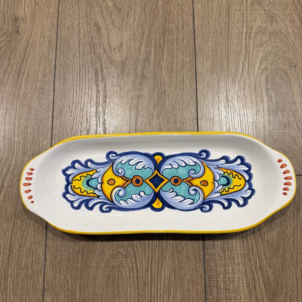 Deruta ceramica nova Colorful Ceramic Serving Platter